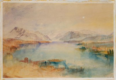 Der Rigi, Vierwaldstättersee von Joseph Mallord William Turner